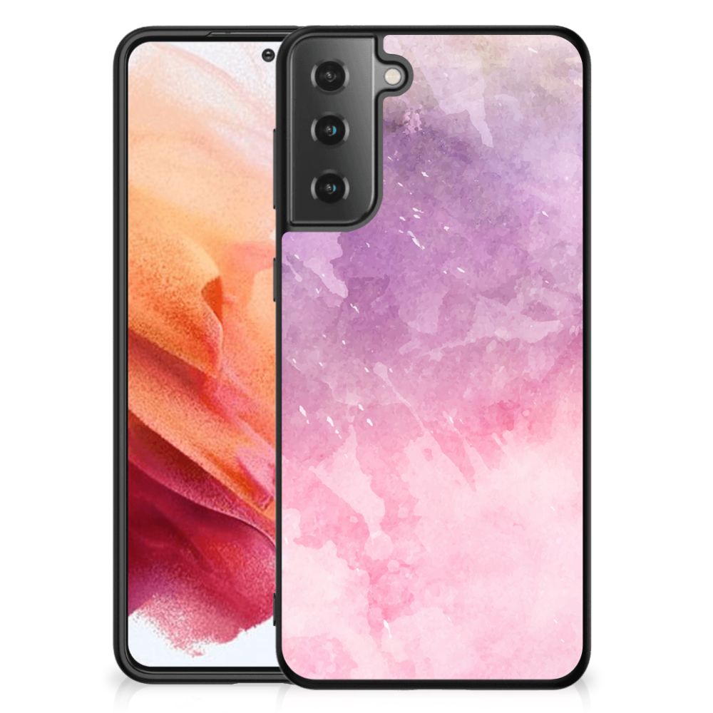 Kleurrijke Telefoonhoesje Samsung Galaxy S21 Pink Purple Paint B2C Telecom