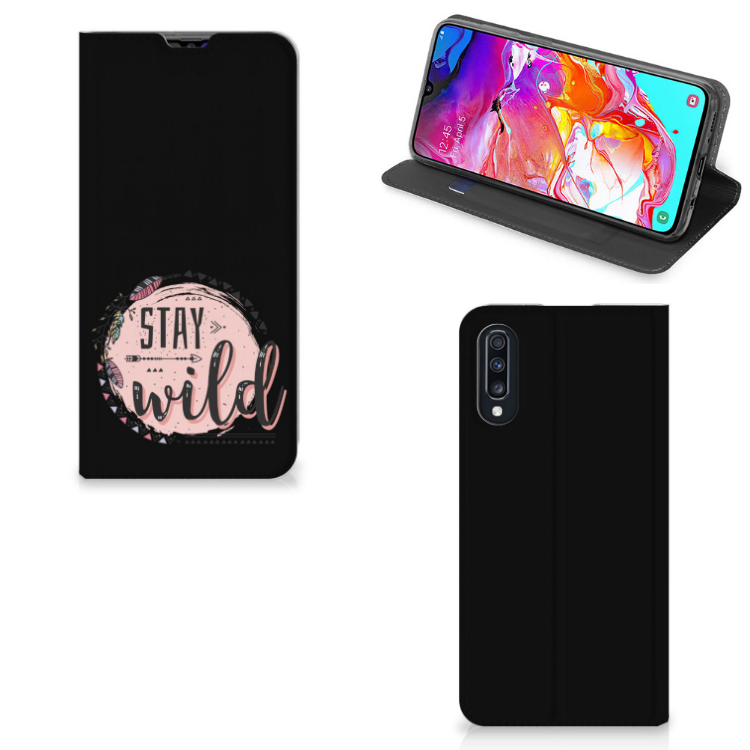 Samsung Galaxy A70 Magnet Case Boho Stay Wild