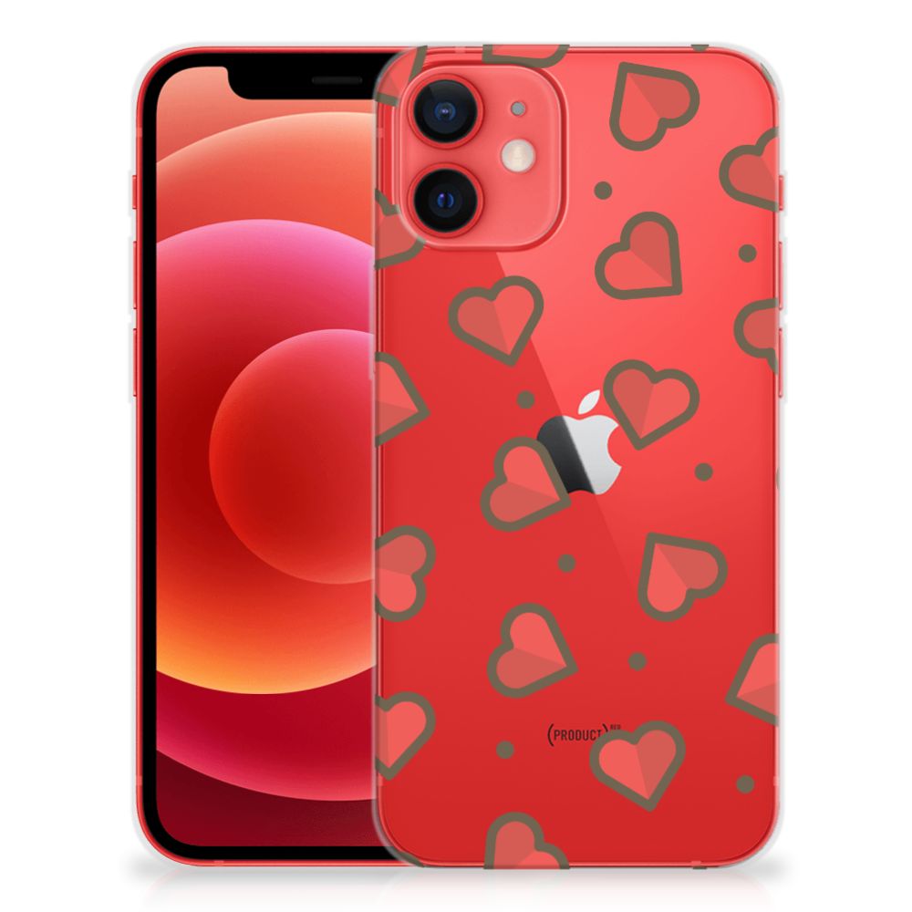 iPhone 12 Mini TPU bumper Hearts B2C Telecom