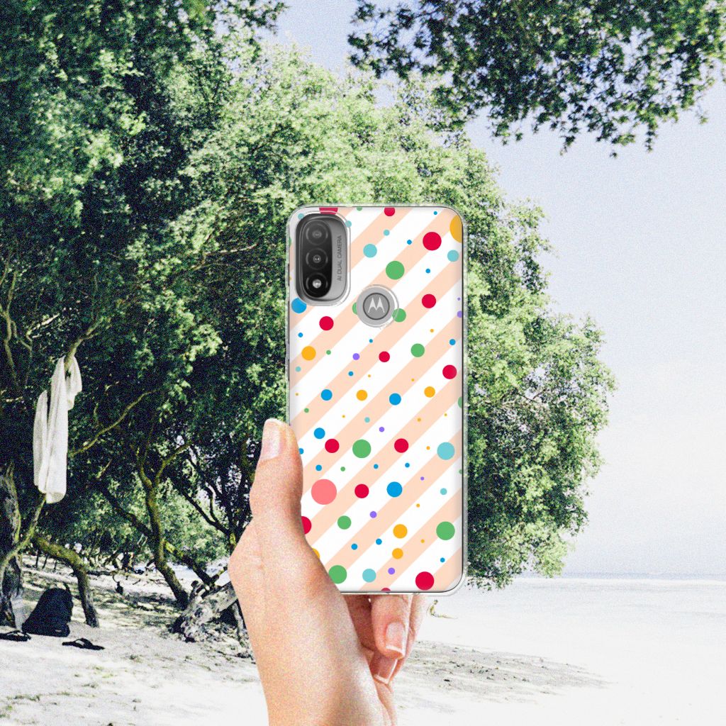 Motorola Moto E20 | E40 TPU bumper Dots B2C Telecom