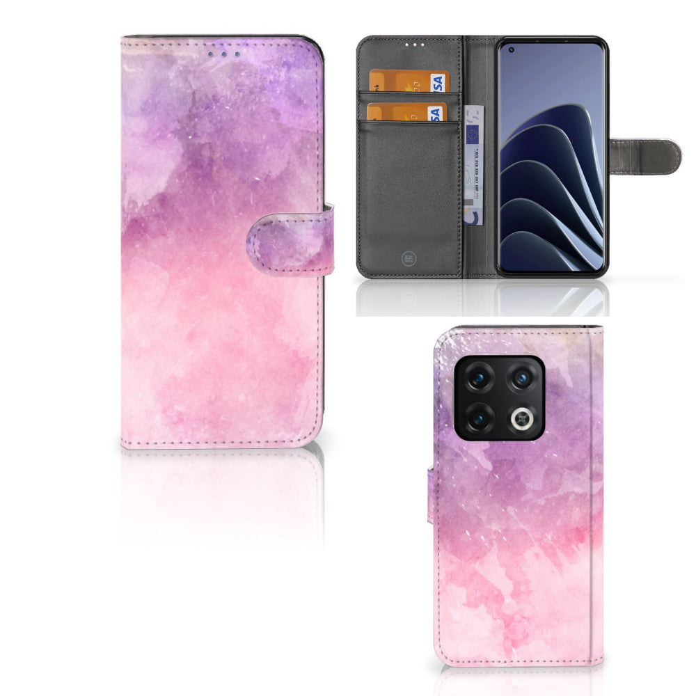 Hoesje OnePlus 10 Pro Pink Purple Paint