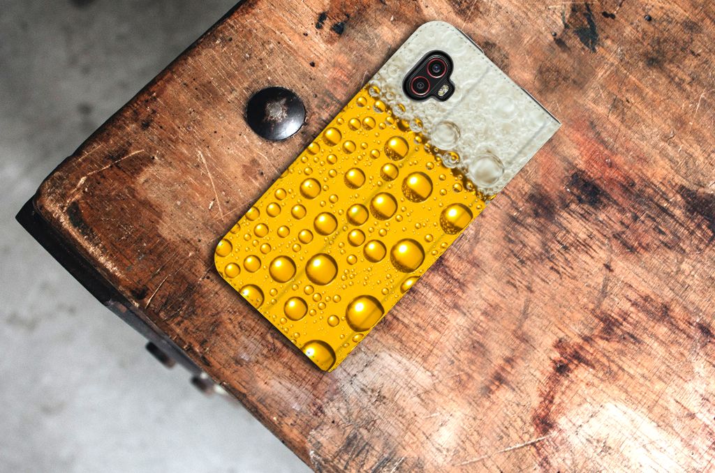 Samsung Galaxy Xcover 6 Pro Flip Style Cover Bier - B2C Telecom
