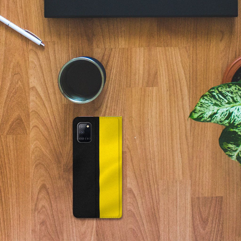 Samsung Galaxy A31 Standcase Belgische Vlag - B2C Telecom