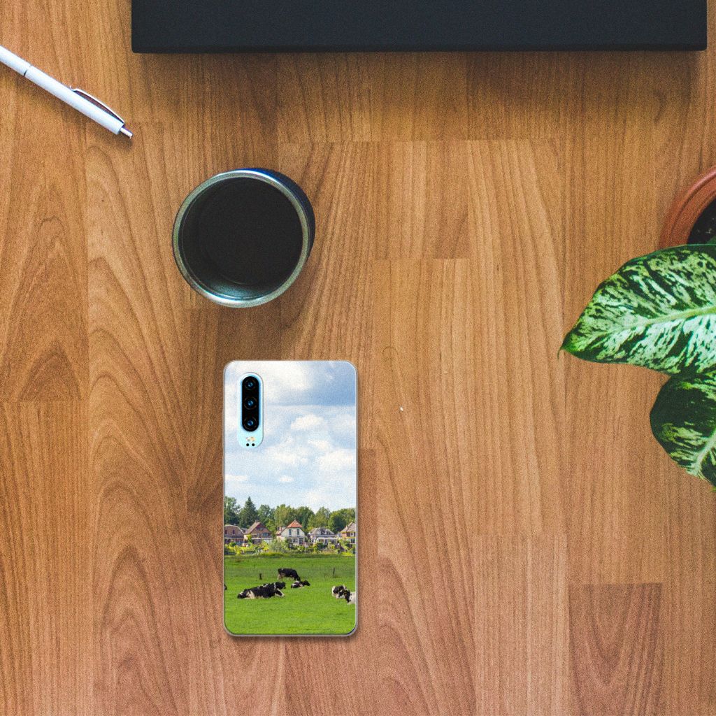 Huawei P30 TPU Hoesje Koeien