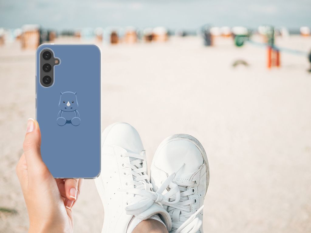 Samsung Galaxy A34 Telefoonhoesje met Naam Baby Rhino B2C Telecom