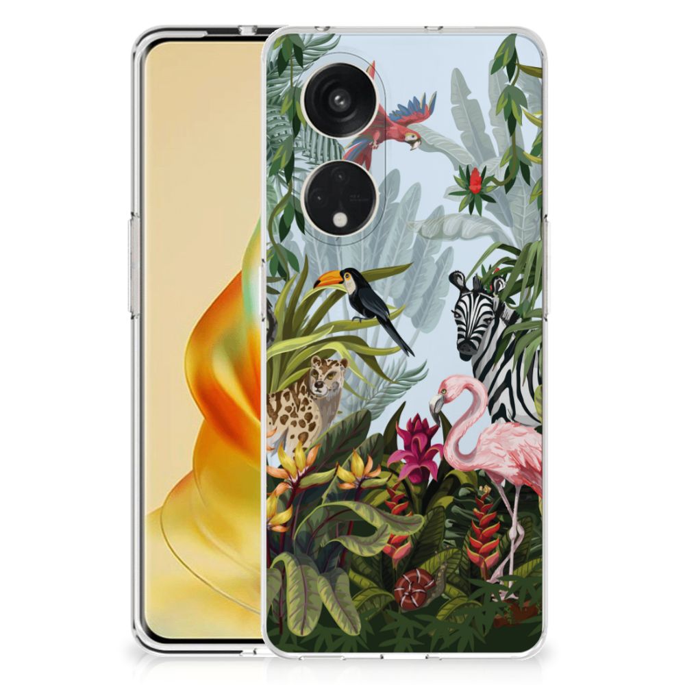 TPU Hoesje voor OPPO Reno8 T 5G Jungle