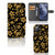 iPhone 12 | 12 Pro (6.1") Hoesje Gouden Bloemen