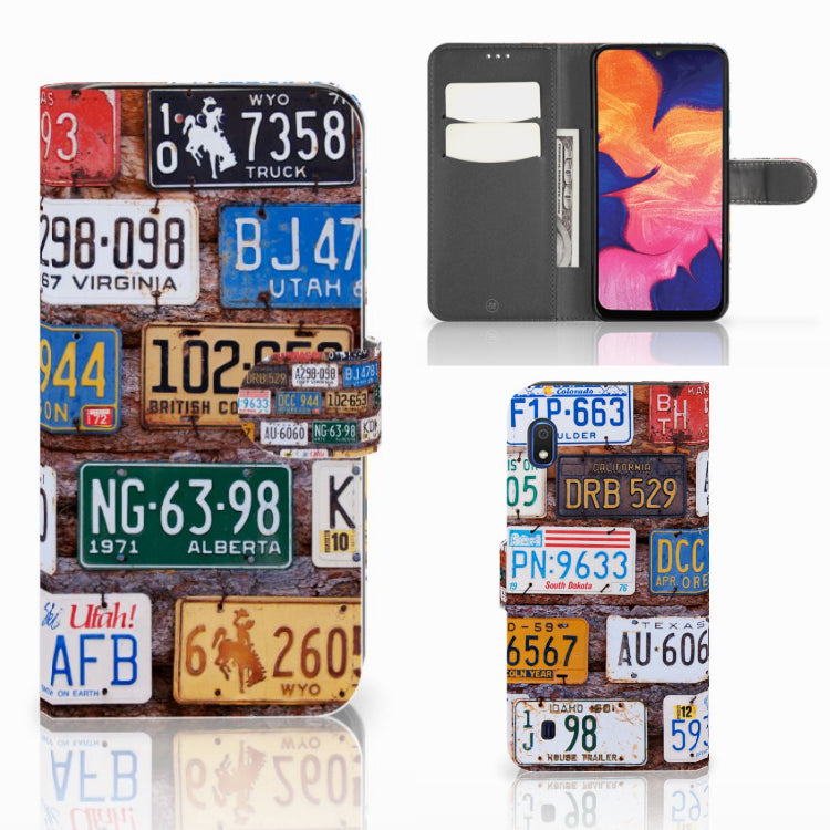 Samsung Galaxy A10 Telefoonhoesje met foto Kentekenplaten