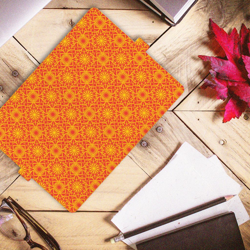 Lenovo Tab M10 Plus 3rd Gen 10.6 inch Tablet Hoes Batik Oranje