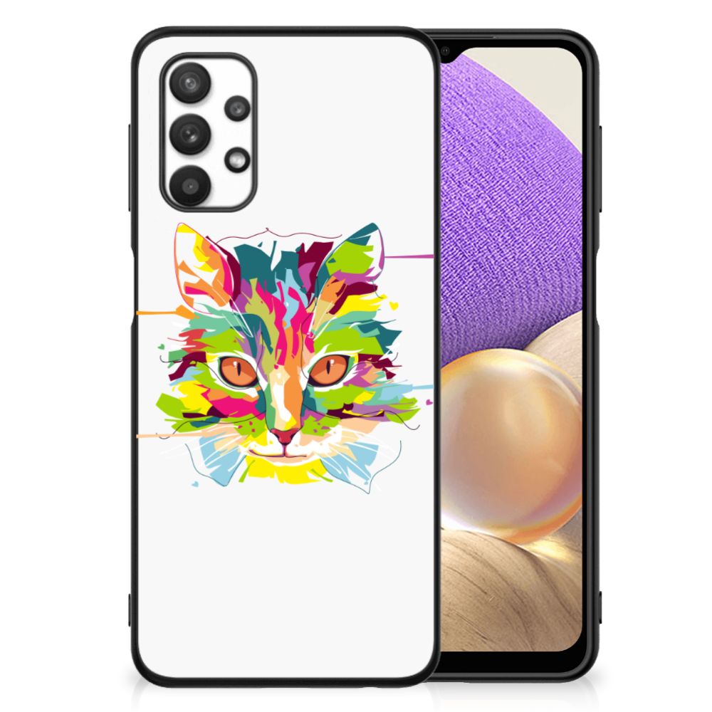 Samsung Galaxy A32 5G Hoesje Cat Color B2C Telecom