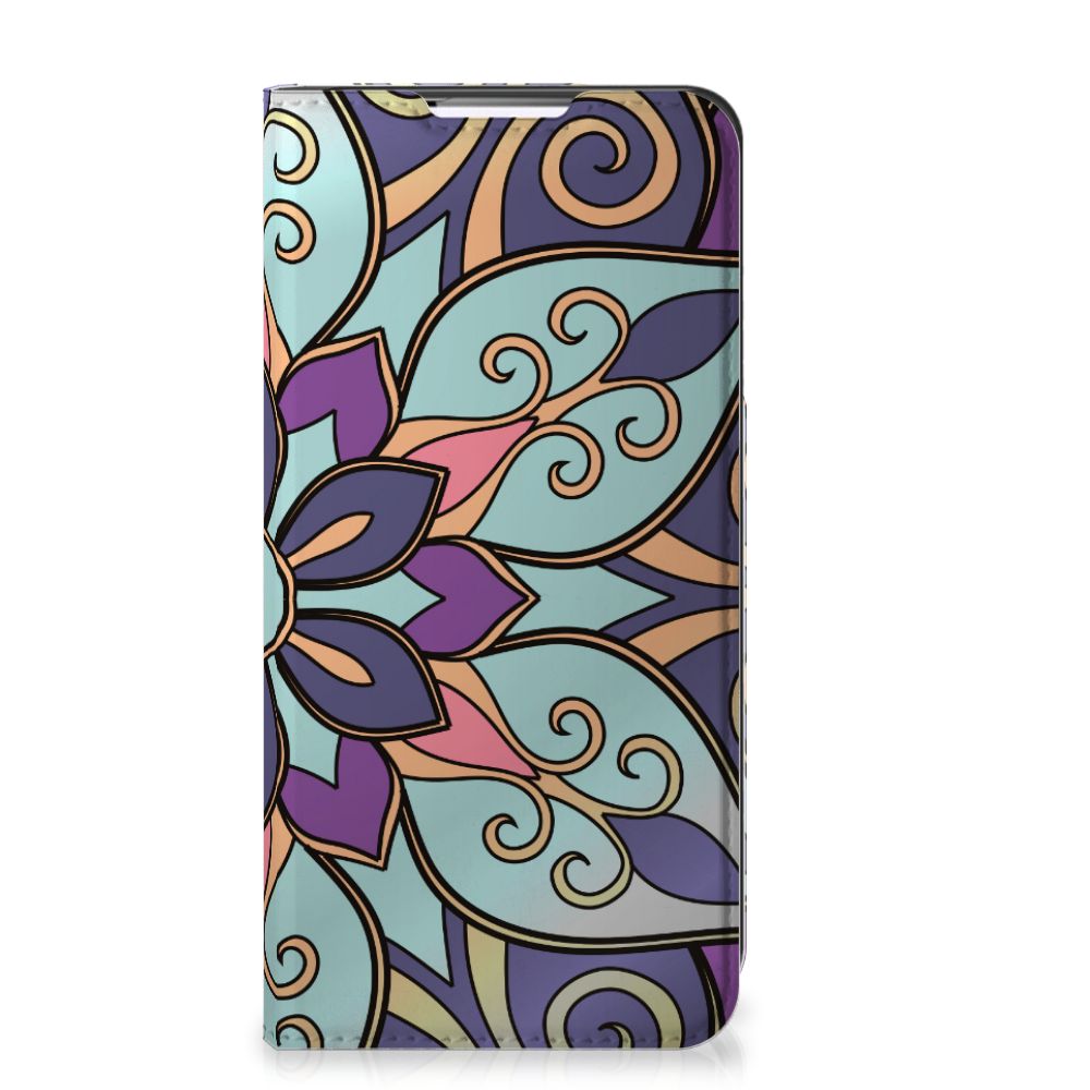 Samsung Galaxy S22 Plus Smart Cover Purple Flower - B2C Telecom