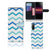 Sony Xperia L4 Telefoon Hoesje Zigzag Blauw