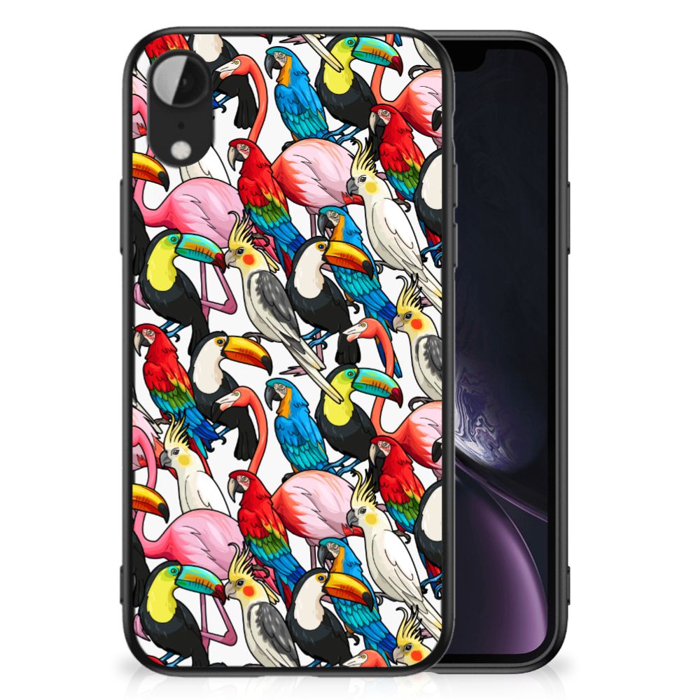 Apple iPhone XR Dierenprint Telefoonhoesje Birds