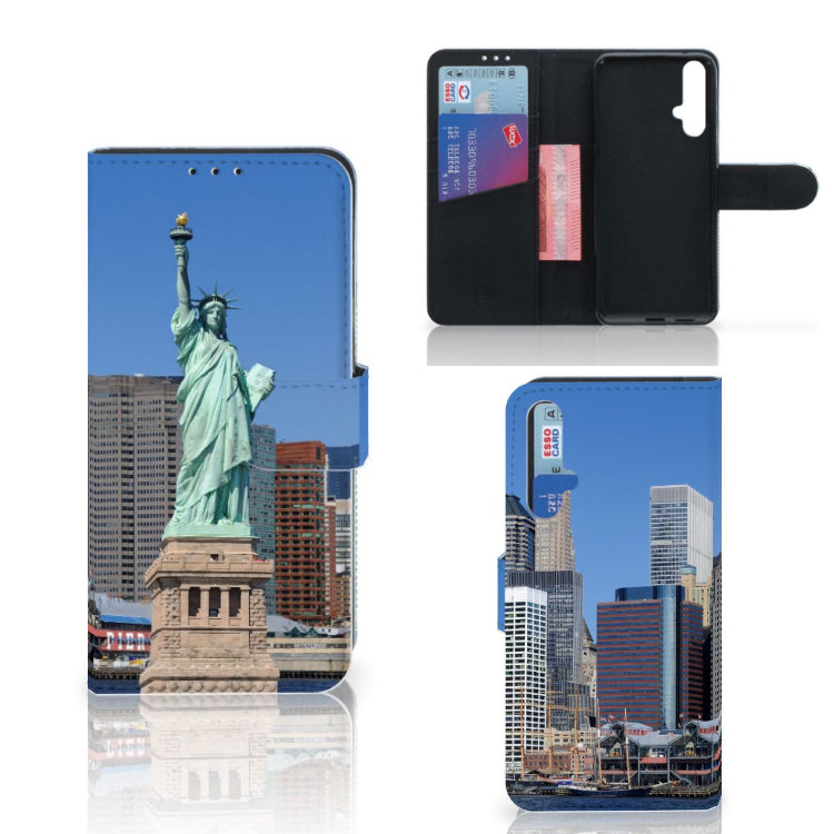 Honor 20 Flip Cover Vrijheidsbeeld