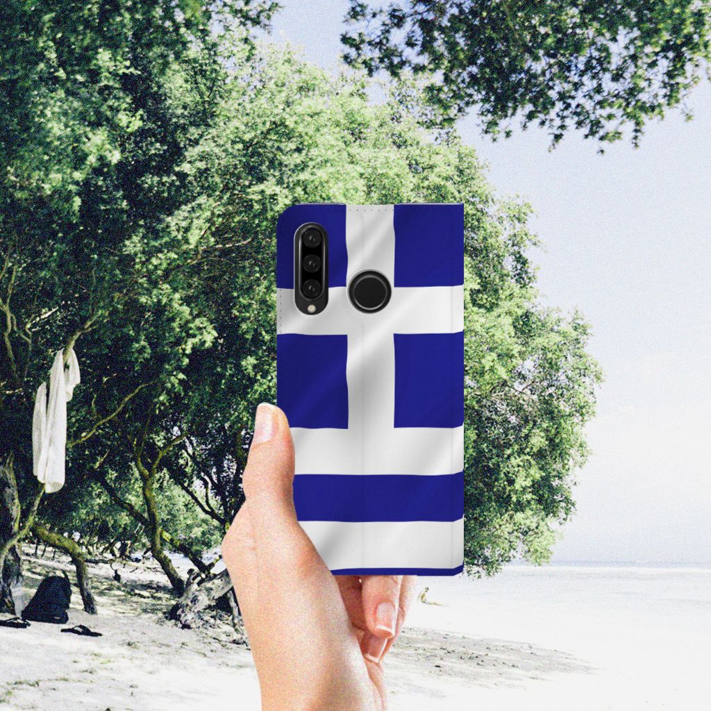 Huawei P30 Lite New Edition Standcase Griekenland