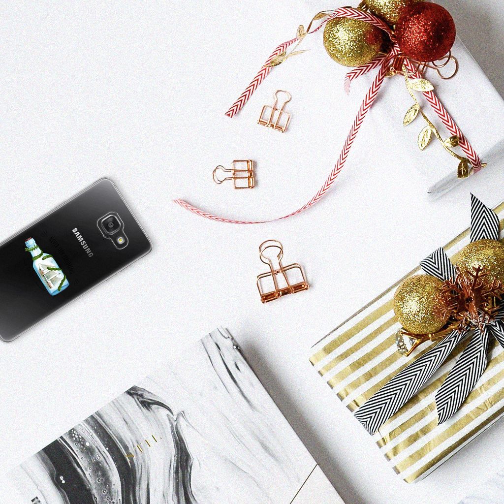 Samsung Galaxy A3 2016 Telefoonhoesje met Naam Boho Bottle