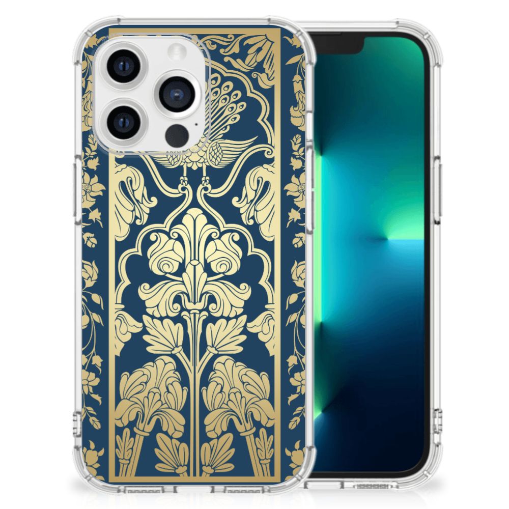 Apple iPhone 13 Pro Case Beige Flowers B2C Telecom