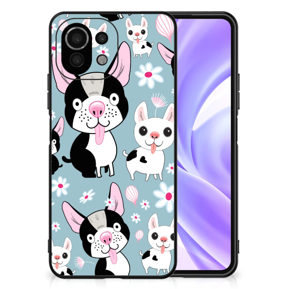 Xiaomi 11 Lite 5G NE | Mi 11 Lite Dierenprint Telefoonhoesje Hondjes