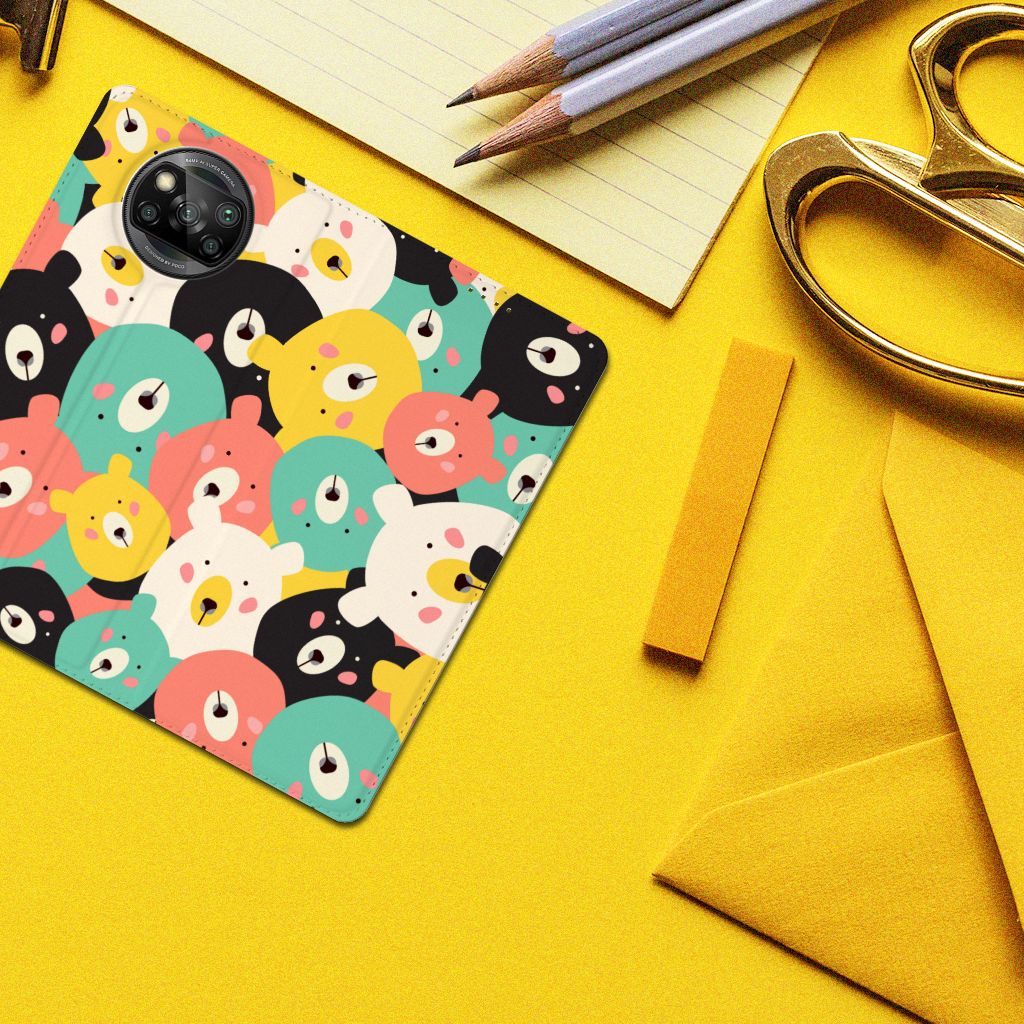 Xiaomi Poco X3 Pro | Poco X3 Magnet Case Bears - B2C Telecom