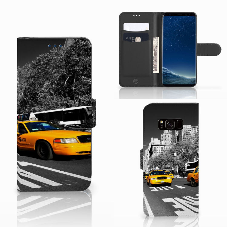 Samsung Galaxy S8 Flip Cover New York Taxi