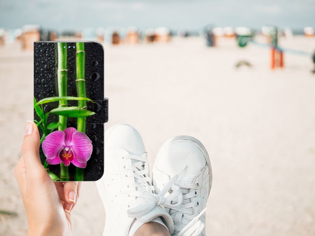 Huawei P40 Lite Hoesje Orchidee
