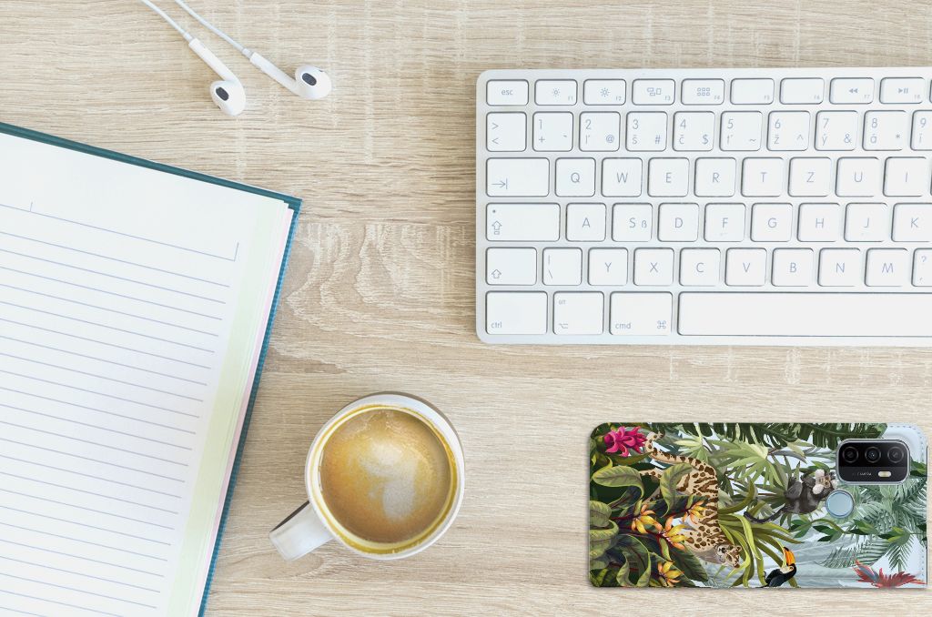 Hoesje maken voor OPPO A53 | A53s Jungle - B2C Telecom