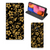 Samsung Galaxy A20s Smart Cover Gouden Bloemen - B2C Telecom