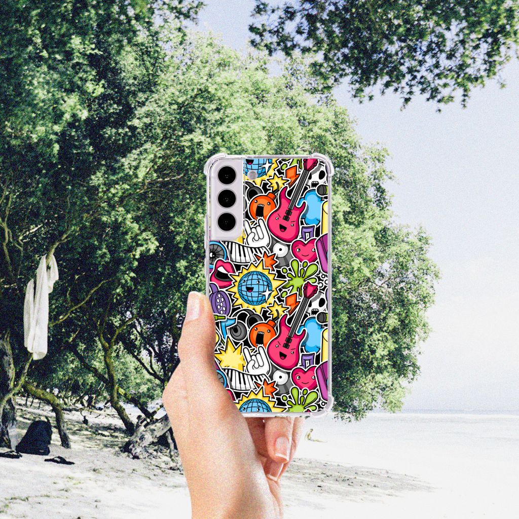 Samsung Galaxy S22 Plus Anti Shock Bumper Case Punk Rock B2C Telecom