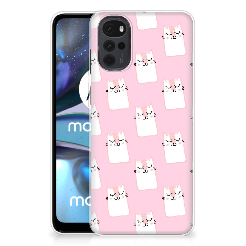 Motorola Moto G22 TPU Hoesje Sleeping Cats B2C Telecom
