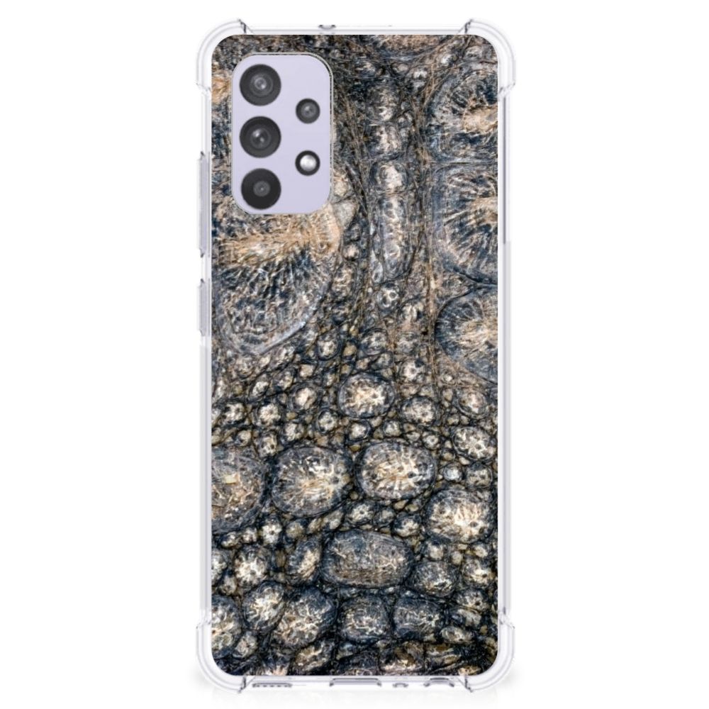 Samsung Galaxy A32 4G | A32 5G Enterprise Editie Case Anti-shock Krokodillenprint