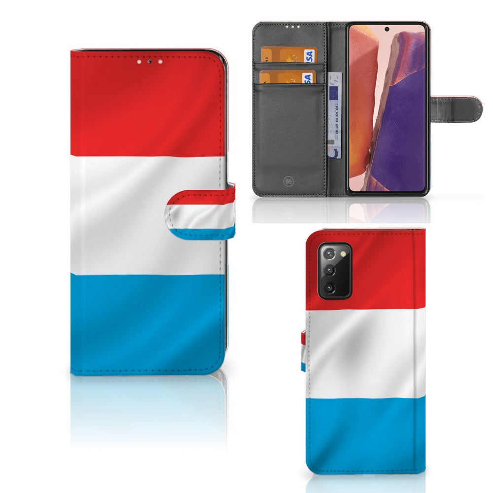Samsung Galaxy Note 20 Bookstyle Case Luxemburg