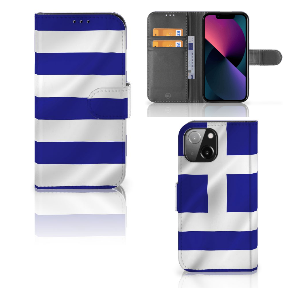 iPhone 13 Mini Bookstyle Case Griekenland