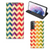 Samsung Galaxy S21 Plus Hoesje met Magneet Zigzag Multi Color - B2C Telecom