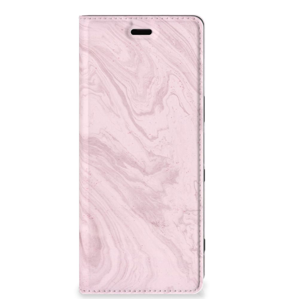 Sony Xperia 5 Standcase Marble Pink - Origineel Cadeau Vriendin - B2C Telecom
