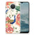 TPU Hoesje voor Nokia G20 | G10 Pink Peacock