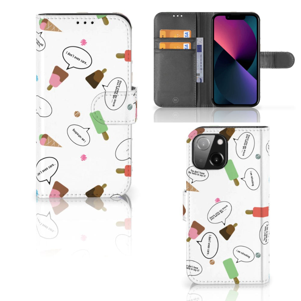 iPhone 13 Mini Book Cover IJsjes