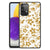 Samsung Galaxy A72 (5G/4G) Bloemen Hoesje Gouden Bloemen B2C Telecom