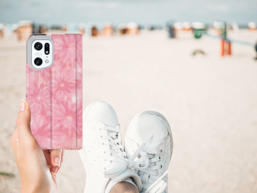 OPPO Find X5 Pro Smart Cover Spring Flowers - B2C Telecom