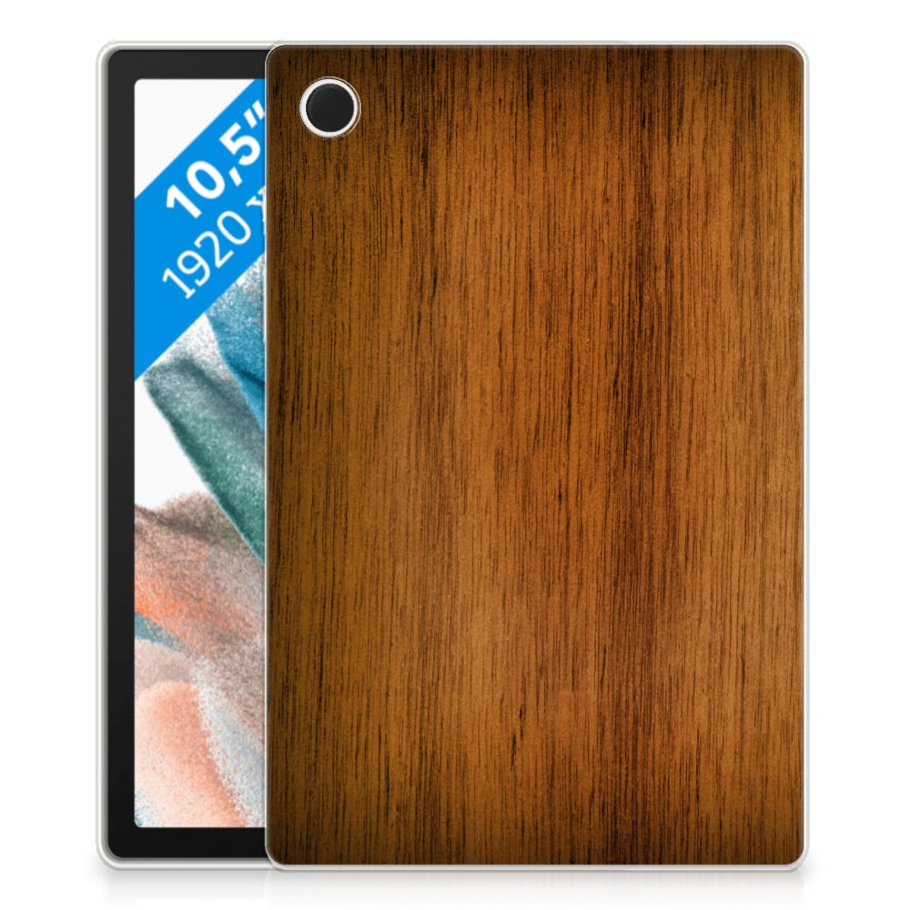 Samsung Galaxy Tab A8 2021/2022 Silicone Tablet Hoes Donker Hout - B2C Telecom