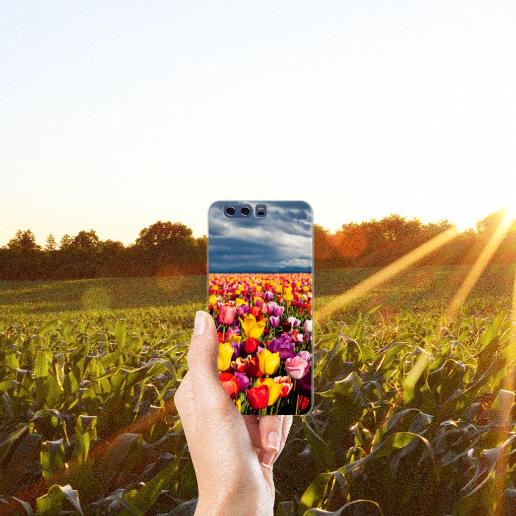 Huawei P10 Plus TPU Case Tulpen