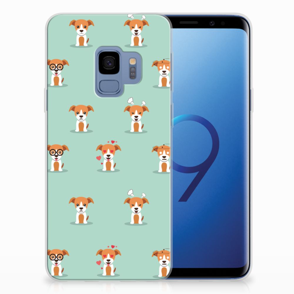 Samsung Galaxy S9 TPU Hoesje Pups