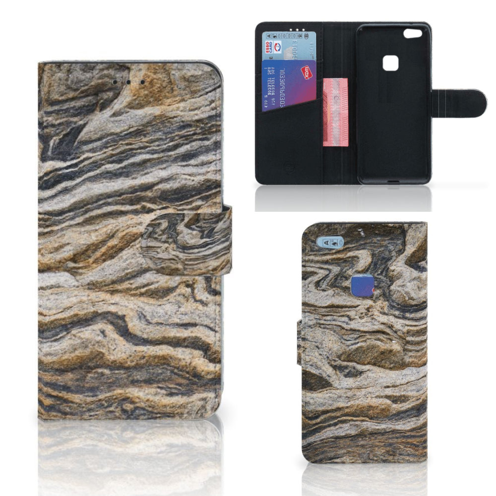 Huawei P10 Lite Bookcase Steen