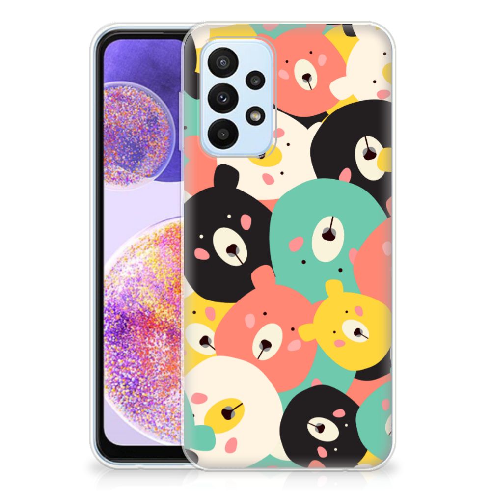Samsung Galaxy A23 Telefoonhoesje met Naam Bears B2C Telecom