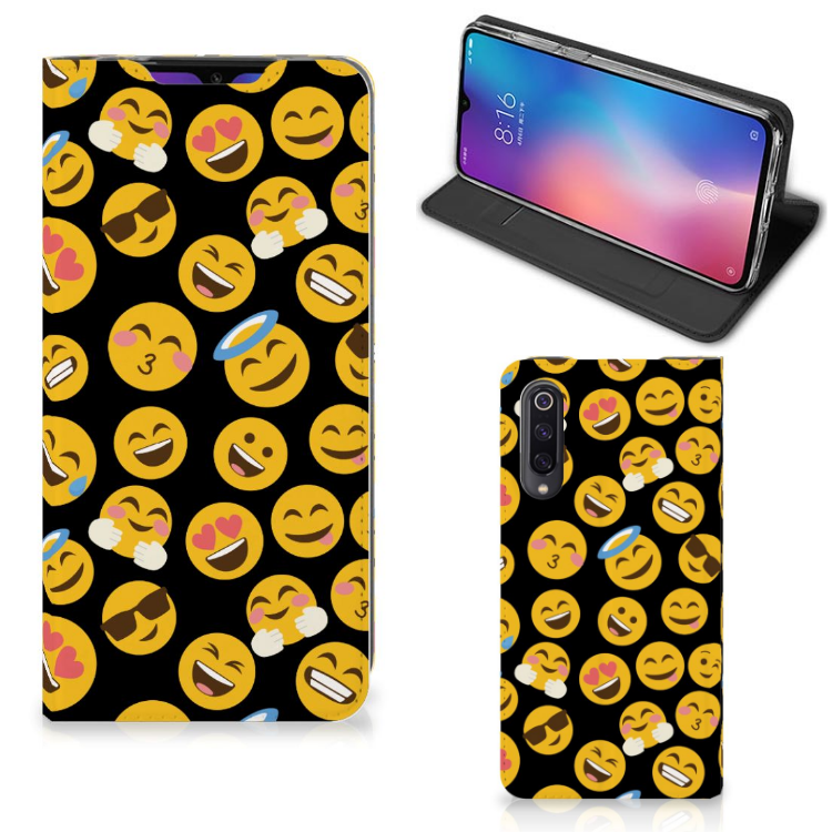 Xiaomi Mi 9 Hoesje met Magneet Emoji