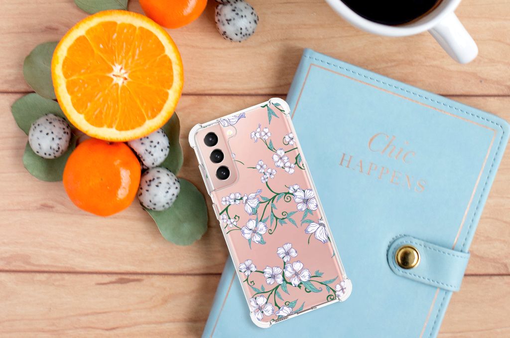 Samsung Galaxy S21 FE Uniek Case Blossom White B2C Telecom
