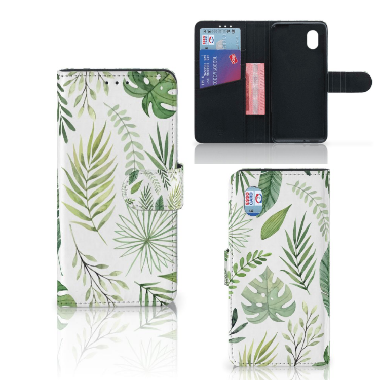 Leaves Hoesje Alcatel 1B (2020) | Book Case