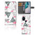 OnePlus Nord N10 Telefoonhoesje met Pasjes Flamingo Triangle