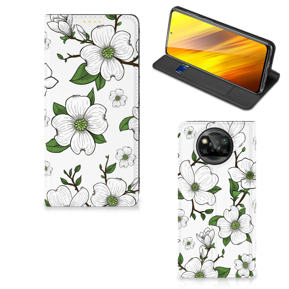 Xiaomi Poco X3 Pro | Poco X3 Smart Cover Dogwood Flowers - B2C Telecom
