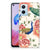 TPU Hoesje voor OPPO A96 | OPPO A76 Pink Peacock B2C Telecom