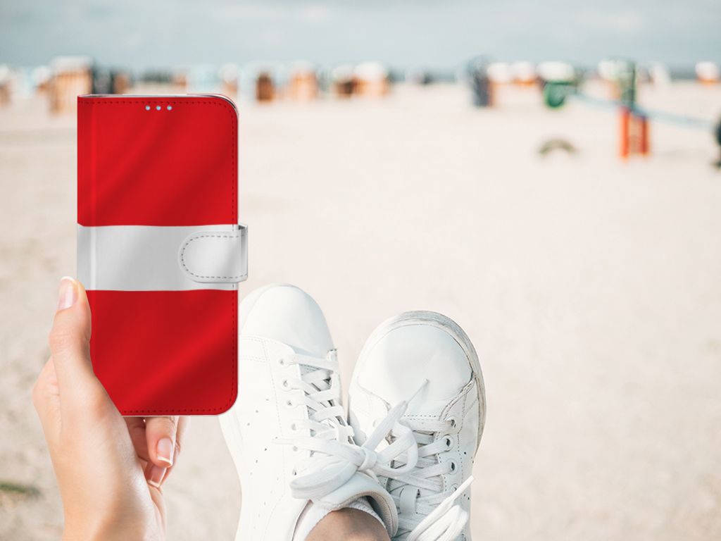 Huawei P40 Lite Bookstyle Case Denemarken